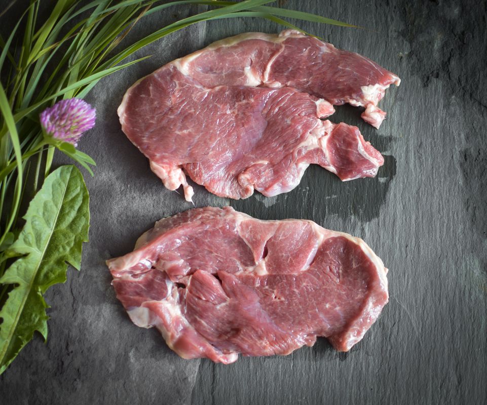 Lamb leg steaks, organic, 100% grass fed