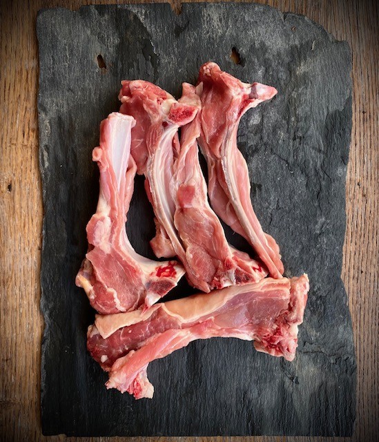 Lamb cutlets (300-450g), organic, 100% grass fed
